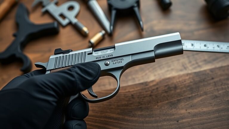 measure pistol barrel length