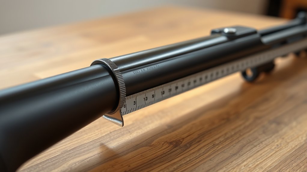 measuring rifle barrel length