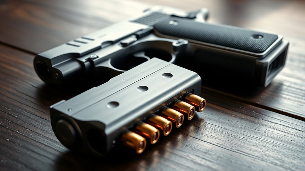 pistol magazine capacity details