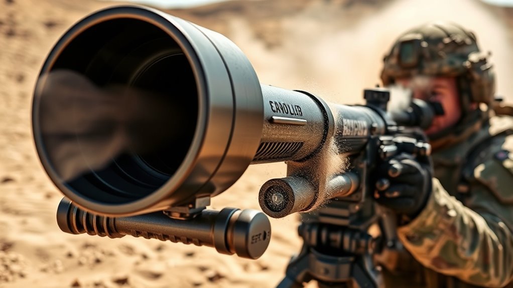 projectile launches without recoil