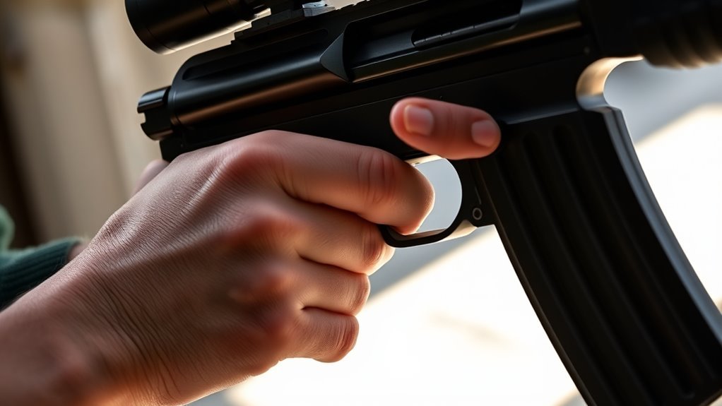proper rifle holding technique