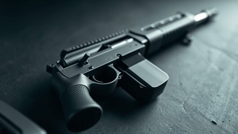 rear trigger firearm mechanism