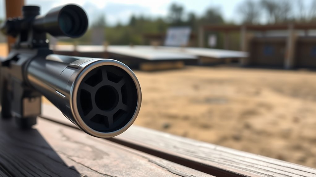 reduces recoil and muzzle rise
