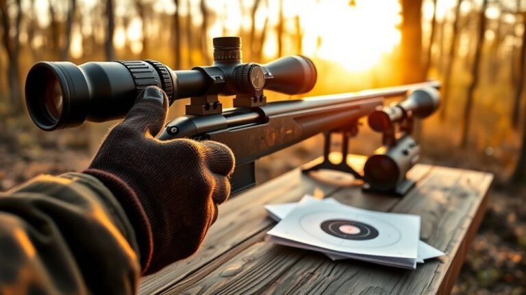 rifle scope sighting guide