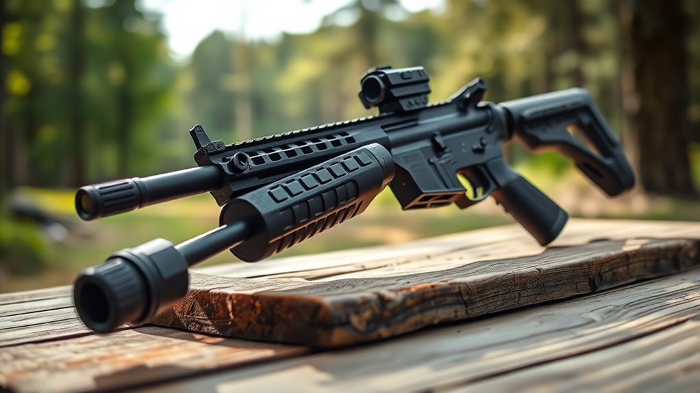 shorter rifle with similar features