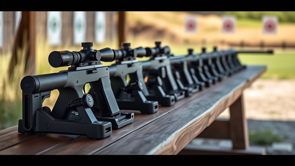 top adjustable shooting rests