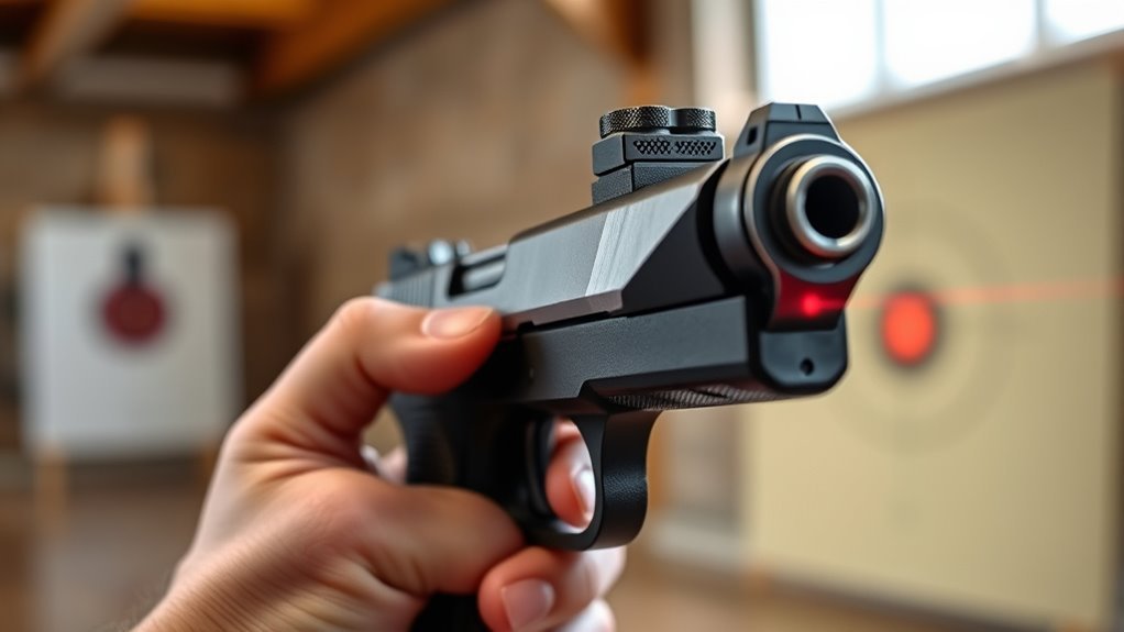 adjust laser sight alignment