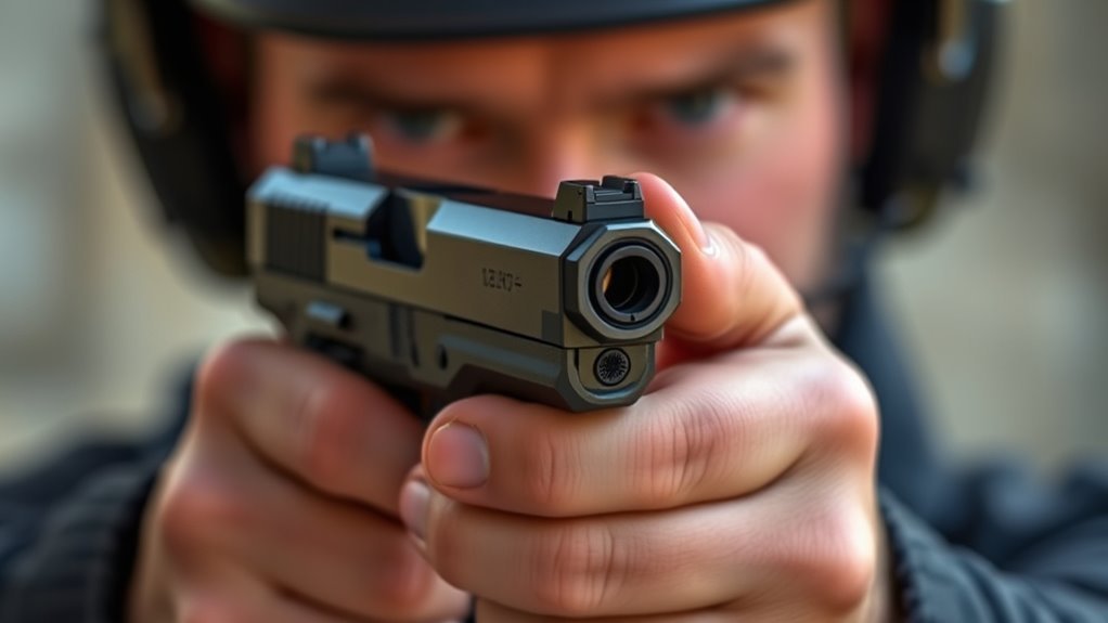 align front sight precisely