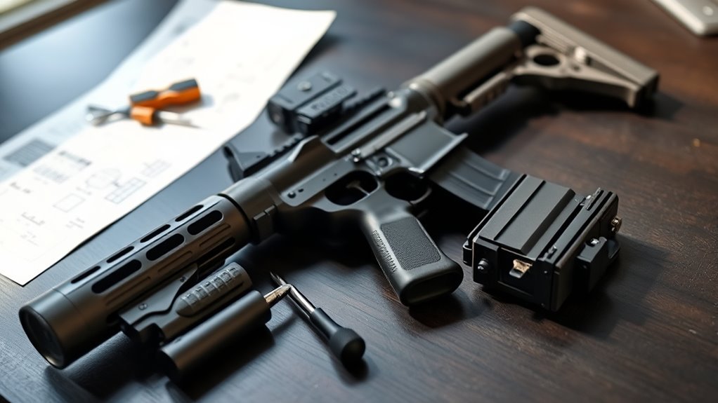 ar pistol stock legality
