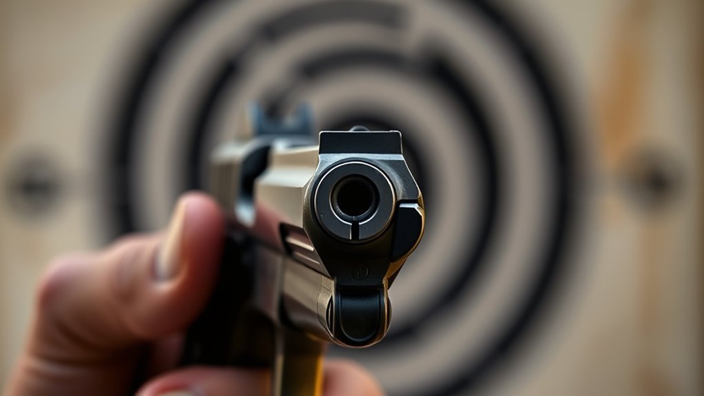 center level align sights