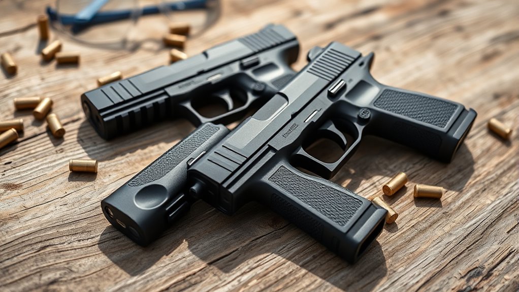 durable realistic semi automatic pistols