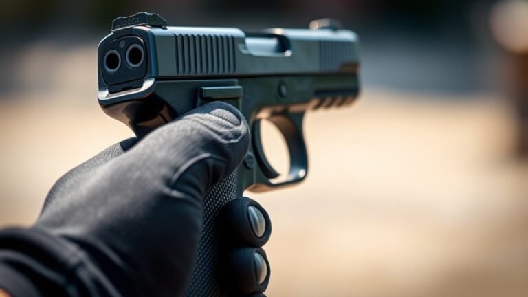 engage thumb safety properly