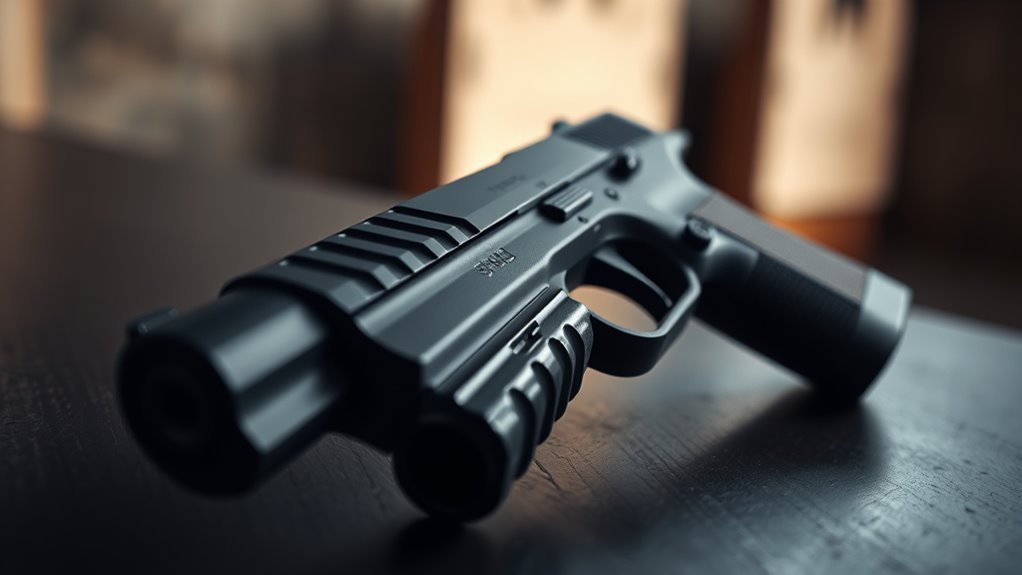 internal spring loaded striker
