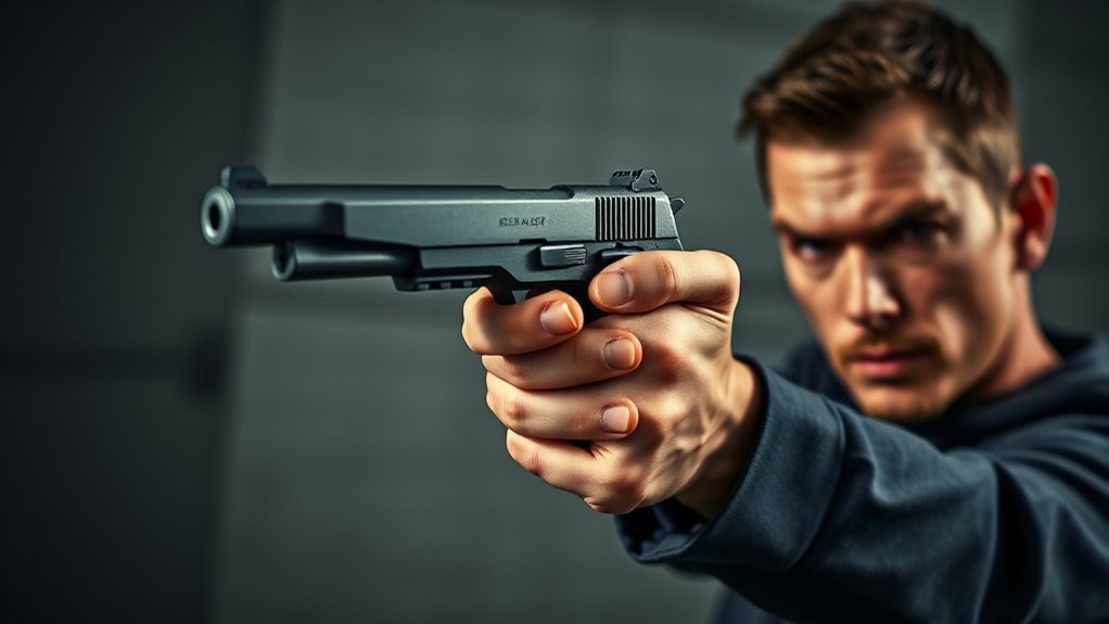 perform a shooting motion