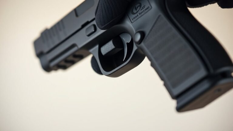 pistol safety mechanism feature