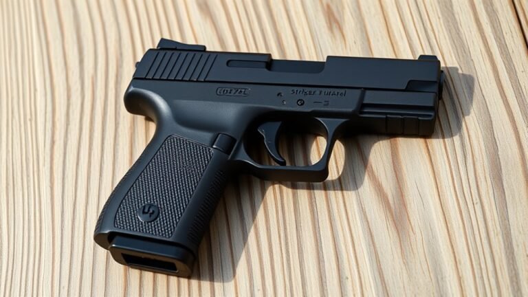 pistol with striker mechanism