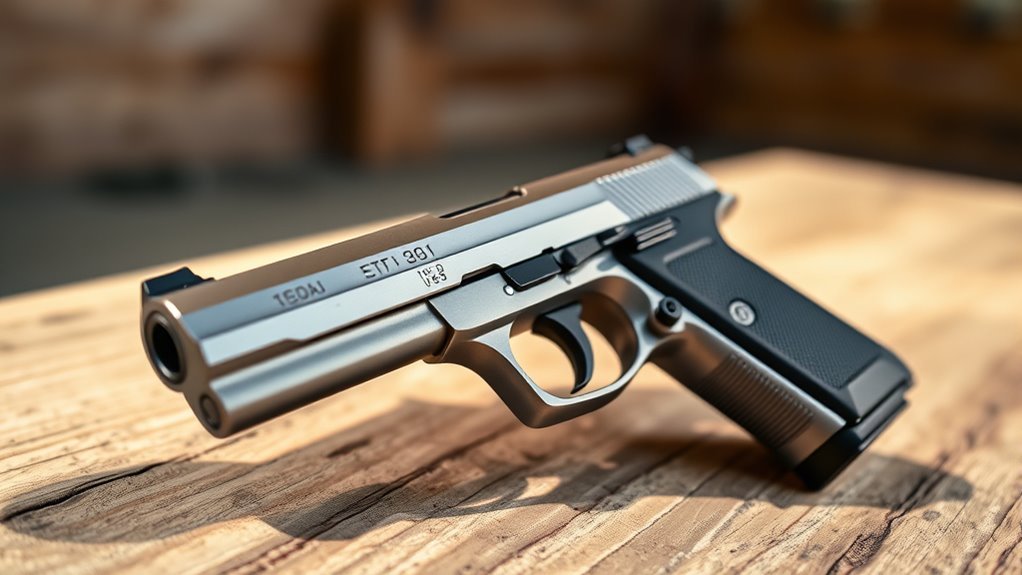 precision engineered pistol design