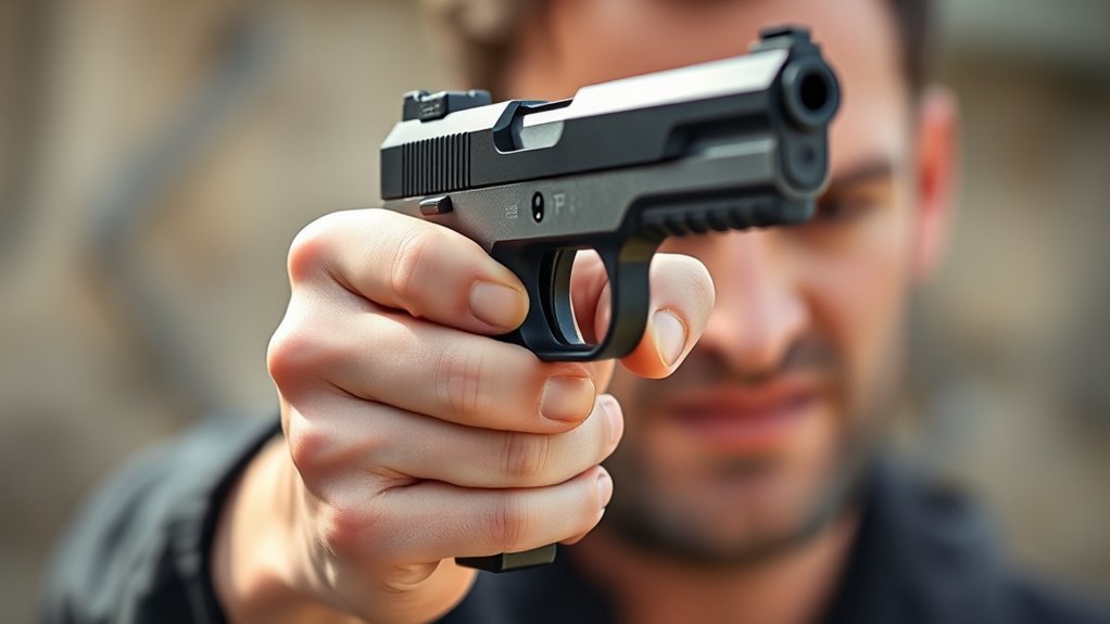 proper pistol aiming technique