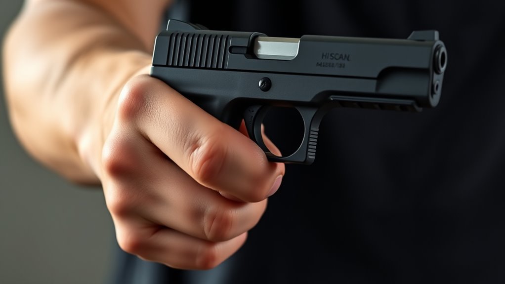 proper pistol grip technique