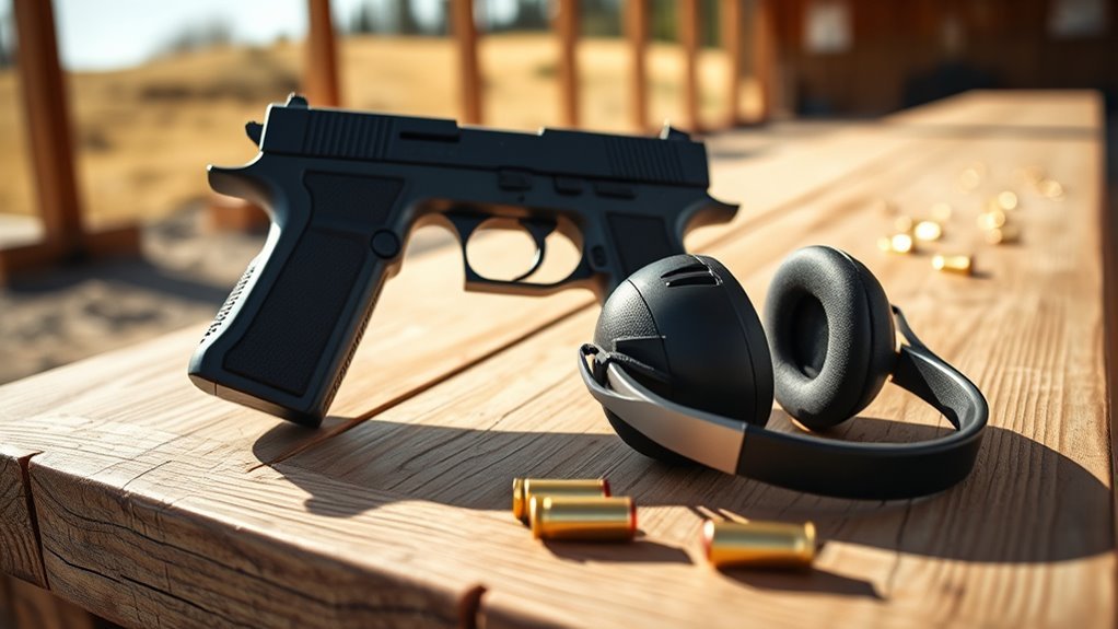 protect hearing with ear protection