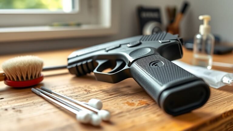 regular firearm maintenance schedule