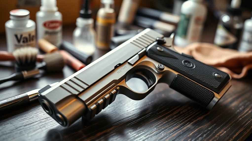 regular pistol cleaning schedule