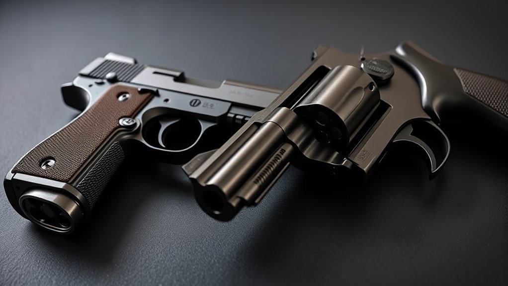 revolver slower fewer rounds