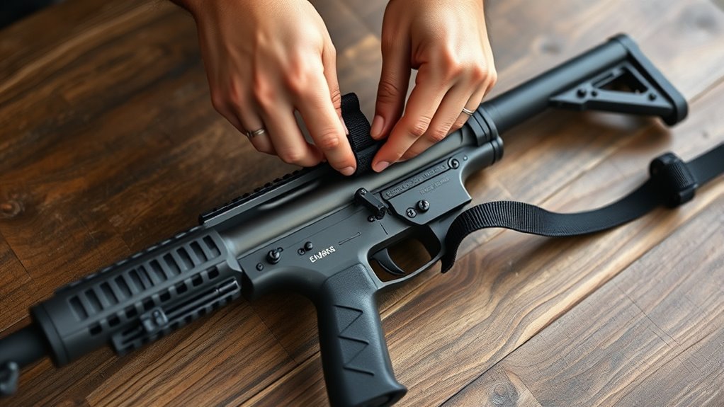 secure sturdy sling attachment points
