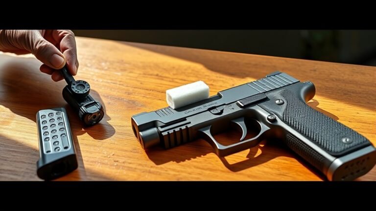 simple 3 step pistol cleaning