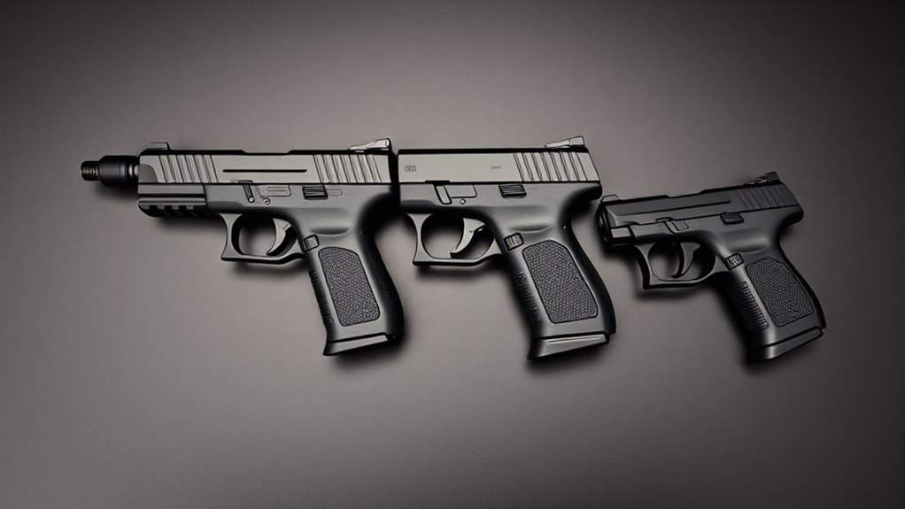 size capacity concealability balance