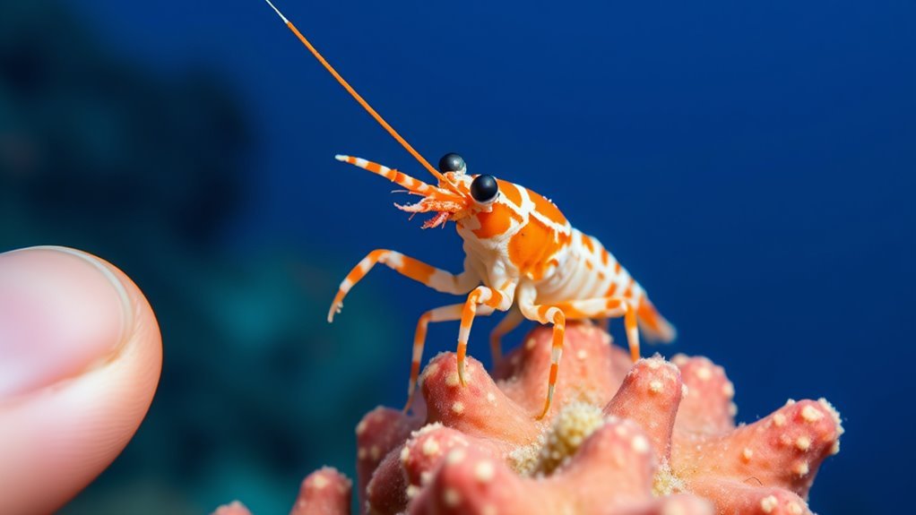 small shrimp powerful claw