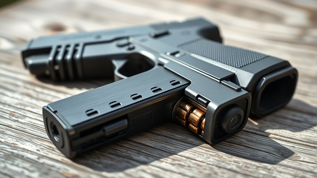 typical pistol magazine capacity