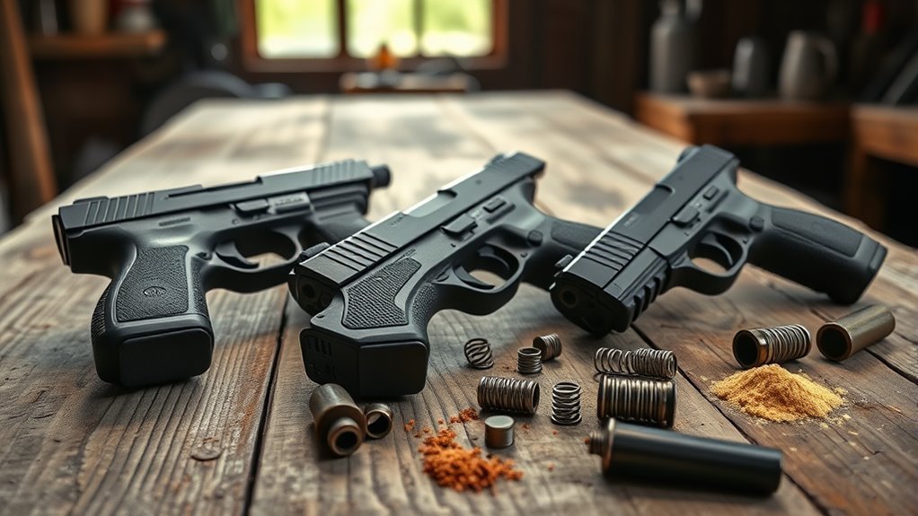 upgrade pistols quickly efficiently