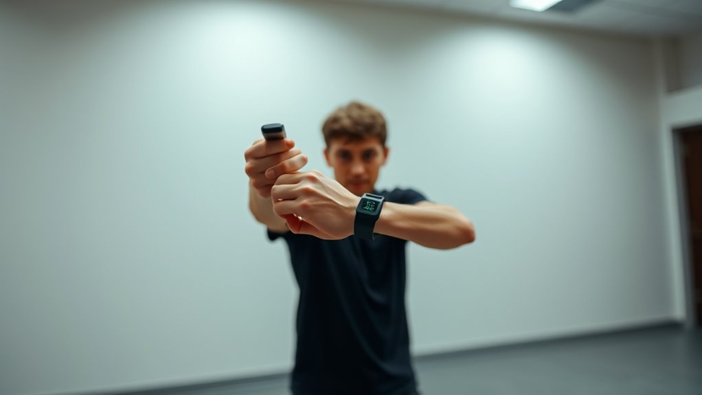 use visual and haptic cues