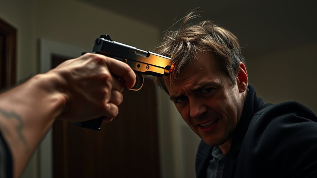 using firearm for blunt force