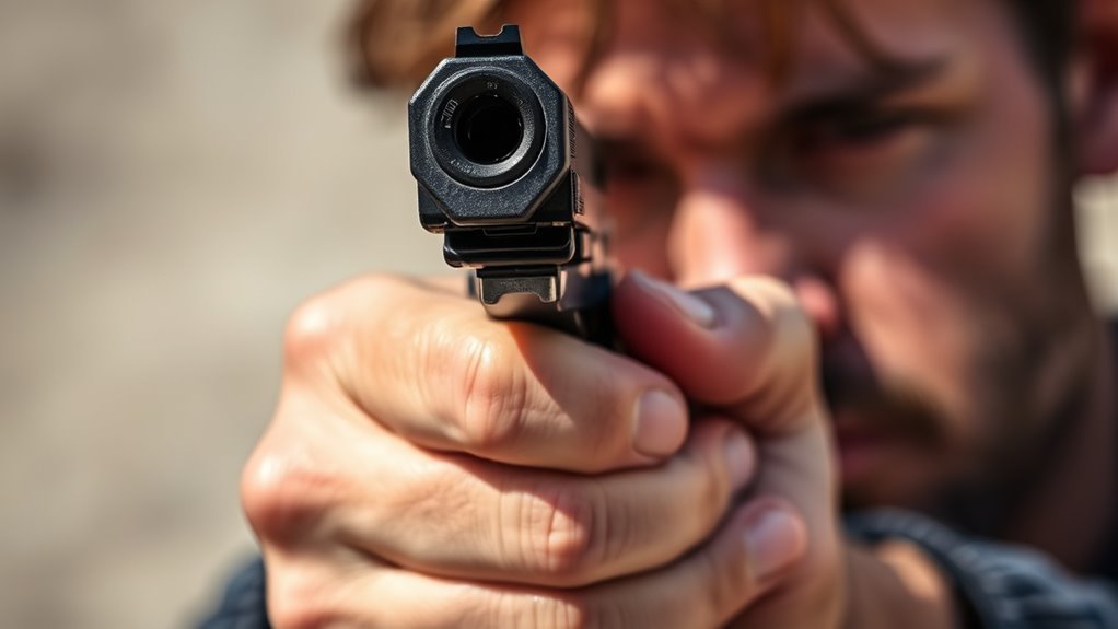 aiming focus sight grip