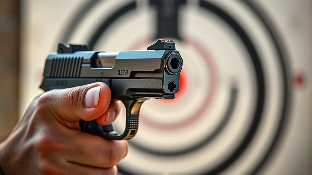 align front and rear sights