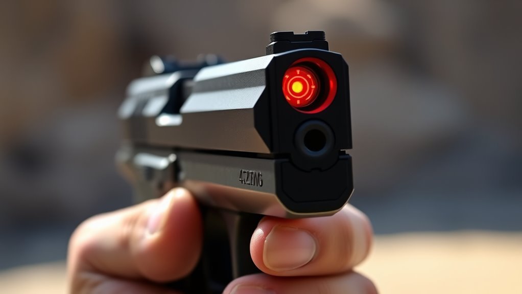 align sights for zero