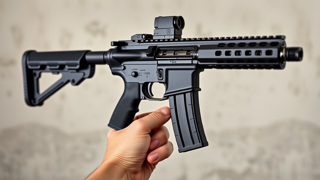 ar pistol identification features