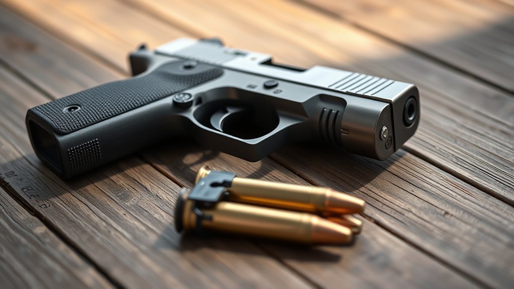 average pistol magazine capacity