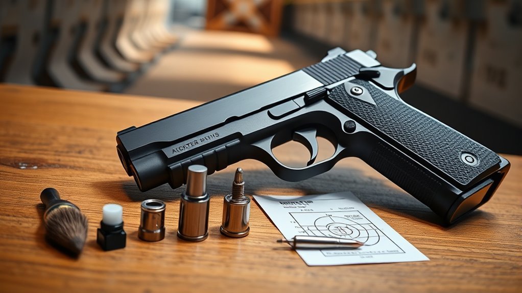 breaking in new pistol