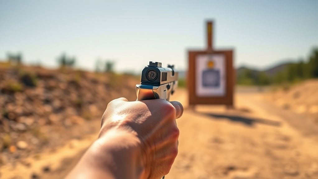 choose target and distance