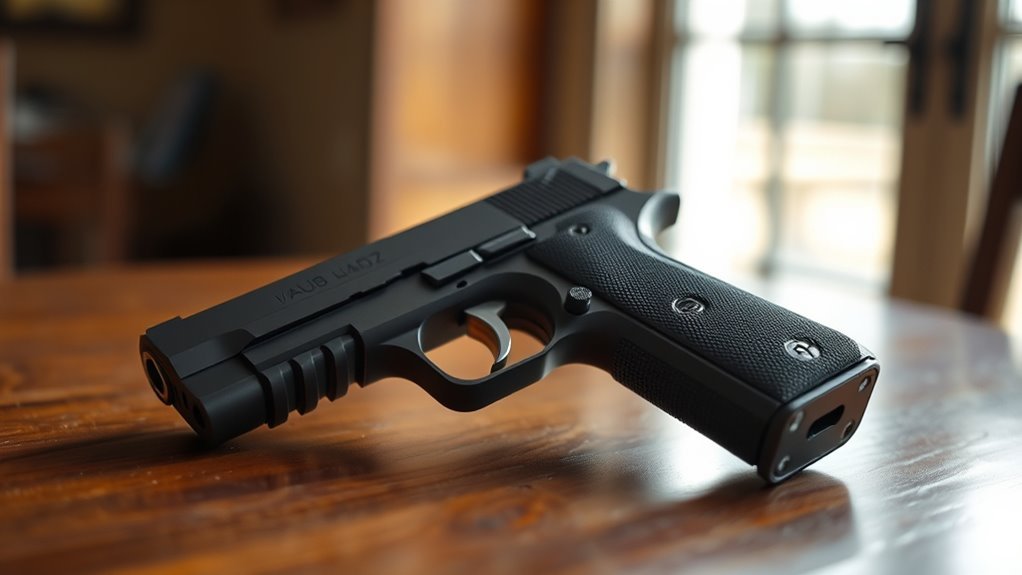 designed for one handed firing