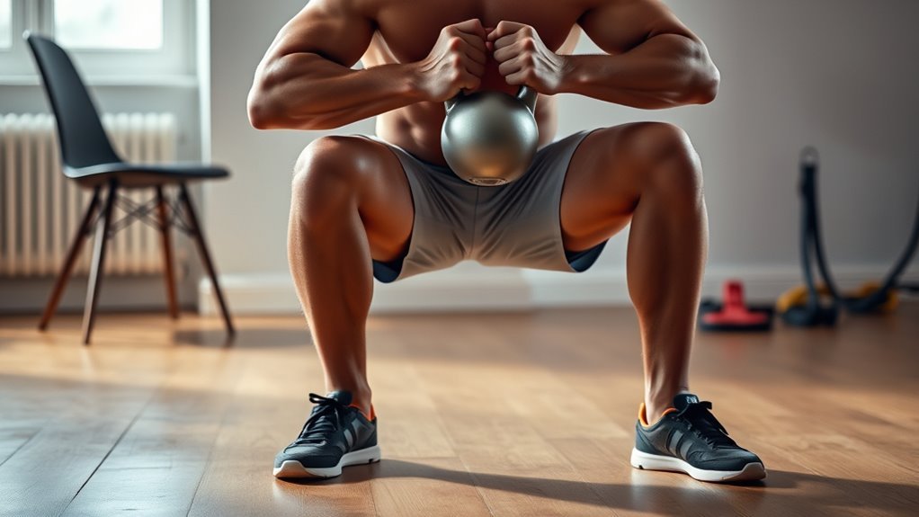 gradually increase squat depth