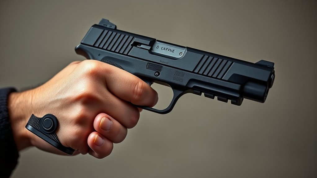 high grip for control