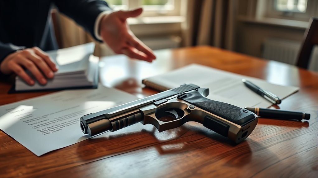 legal pistol gift requirements