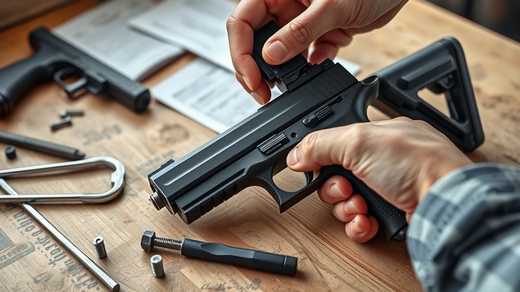 legal sbr modification steps