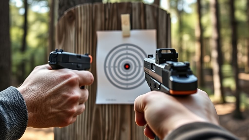 mark aim adjust confirm