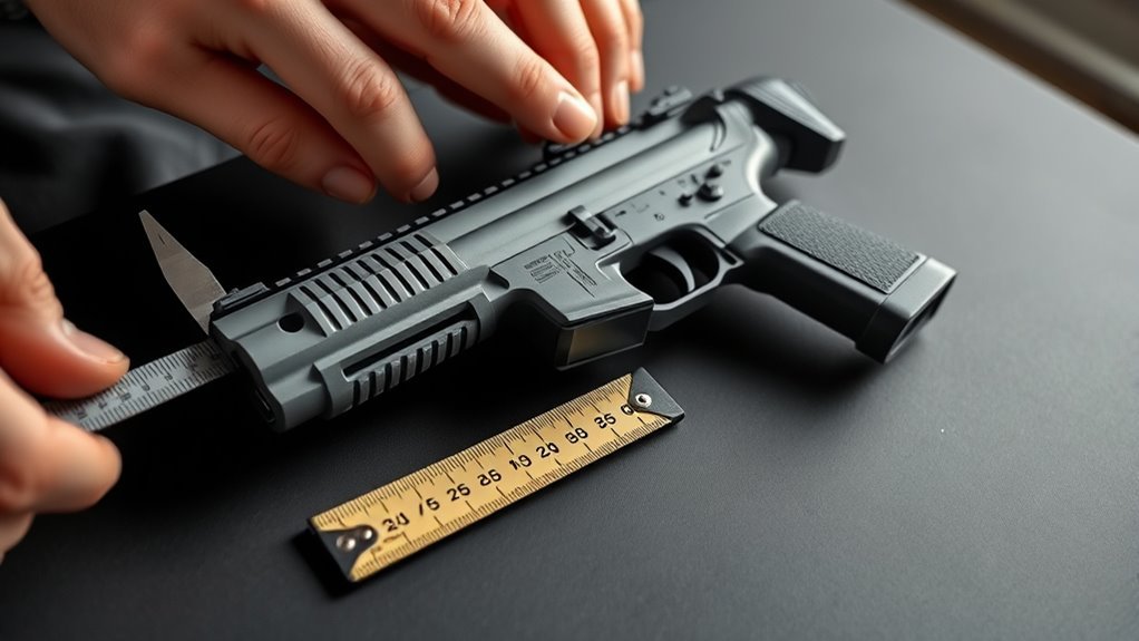 measure ar pistol legally