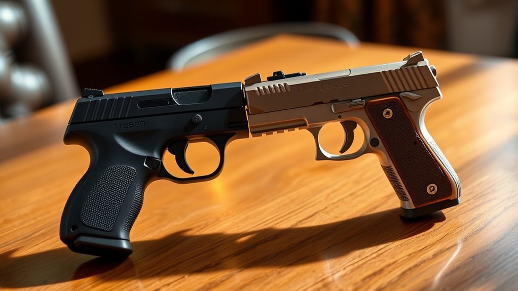 mid range versus premium pistols